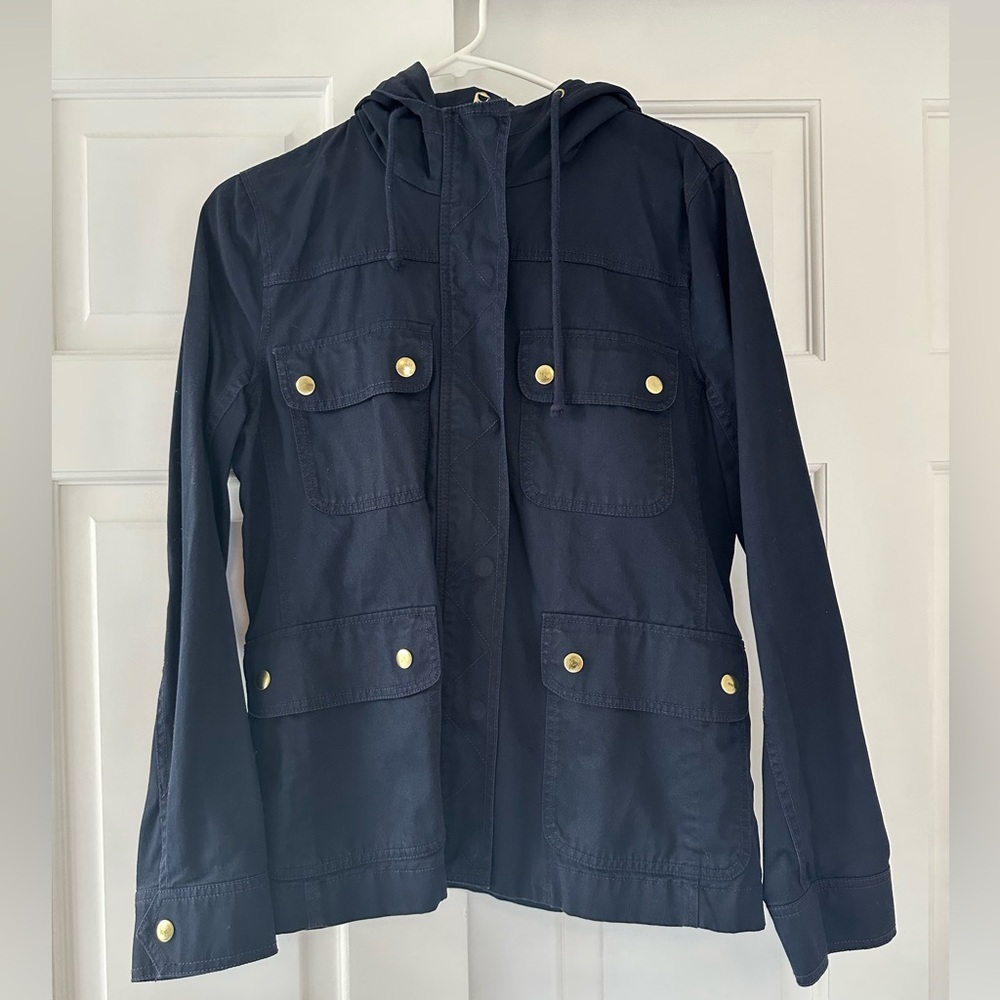 J.Crew Factory Navy Utility Jacket